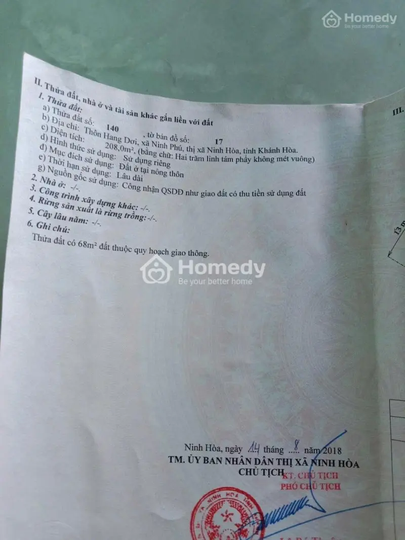 Bán Đất Tặng Nhà Tại Thôn Hang Dơi, Đường Qh 26M