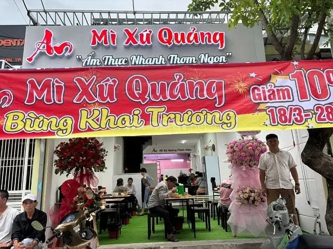 Sang Quán Mì Xứ Quảng Khu Ẩm Thực Thủy Xưởng – Nha Trang, Miễn Tiền Nh