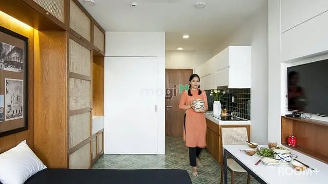 Căn Hộ 1 Phòng Ngủ Sân Vườn 55M2 Full Nội Thất Thang Máy Quận 3