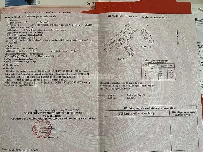 Giá Tốt - Bán Nhanh Nhà 3 Lầu, Xe Hơi Tận Nhà ,Gần Q7, 4X17M
