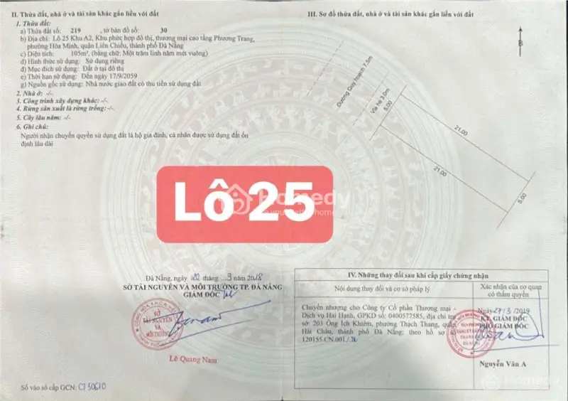 🏡Chào Bán Cặp Đất Đất Đẹp -Lên Nhà Số 115-117 Trần Minh Tông (A2 Phương Trang) Thông Biển