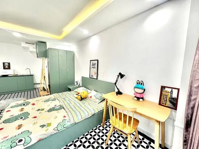 Studio Fnt Cao Cấp Bancon To Giá Rẻ Mg Riêng Gần Tdt-Rmit-Lotte Q4Q1Q5