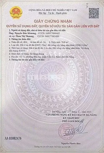 Mình Cần Bán Lô Đất Sau Bến Xe 155- 1 Nguyễn Đình Tứ - Hoà An - Cẩm Lệ