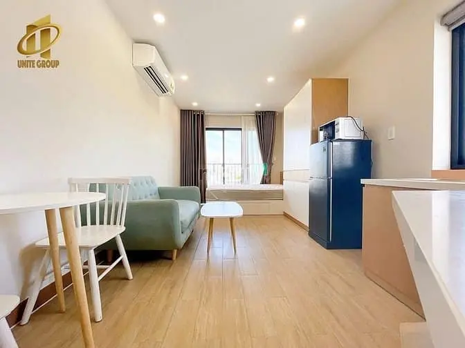 Cho Thuê Studio Ban Công 40M2 ,Lotte 500M,Free Xe, Pql,An Ninh Cao