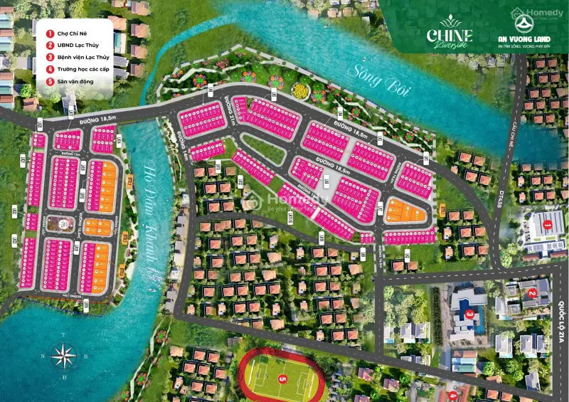 Bán Gấp Lô Liền Kề Ngay Trục Chính Khu B Dự Án Kđt Chi Nê Riverdide Giá Cực Đẹp