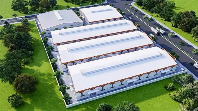 Bán Kho Xưởng Mới Xây 100% Kcn Thủ Thừa , Long An, Diện Tích : 4.200M2