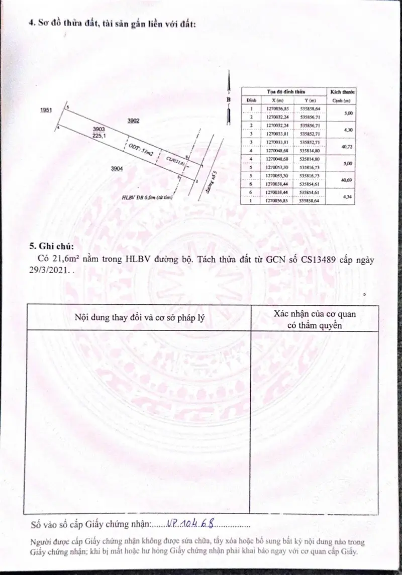 Bán Lô Đất Khu Phố 5 Minh Hưng, Cách Kcn Chỉ 300 M