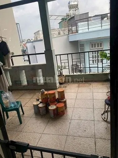 Nhà 4,3 X 12 Nở Hậu 5,3M Đúc 1 Trệt 2 Lầu Nguyễn Thái Sơn P5 Gò Vấp