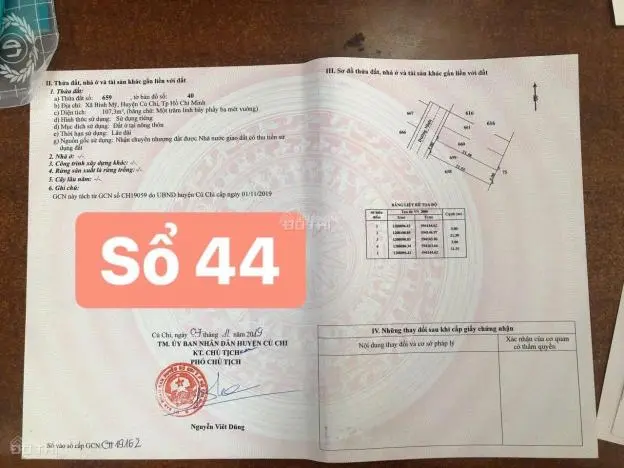 Chính Chủ Bán Đất Nền Có Sổ Hồng 2.1 Tỷ Tại Xã Bình Mỹ, Củ Chi, Hcm