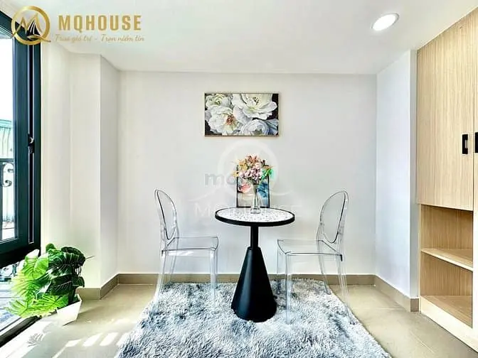 Cho Thuê Căn Hộ Duplex Ban Công - Full Nội Thất Gần Etown Tân Bình