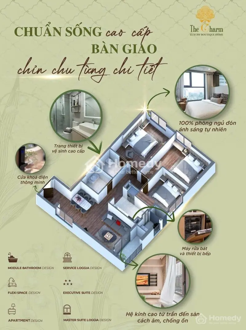 Cần Bán Căn Hộ Chung Cư Cao Cấp Thuộc Dự Án The Charm An Hưng