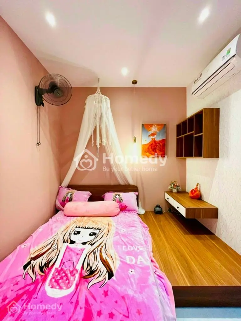 Bán Gấp Trong T8 Nhà 3Tầng-4Pn Giá 2Tỷ790 Hẻm 7M 1/Lê Văn Sỹ-Q3 Sổ Riêng 55,8M2 Goi E 0382747***