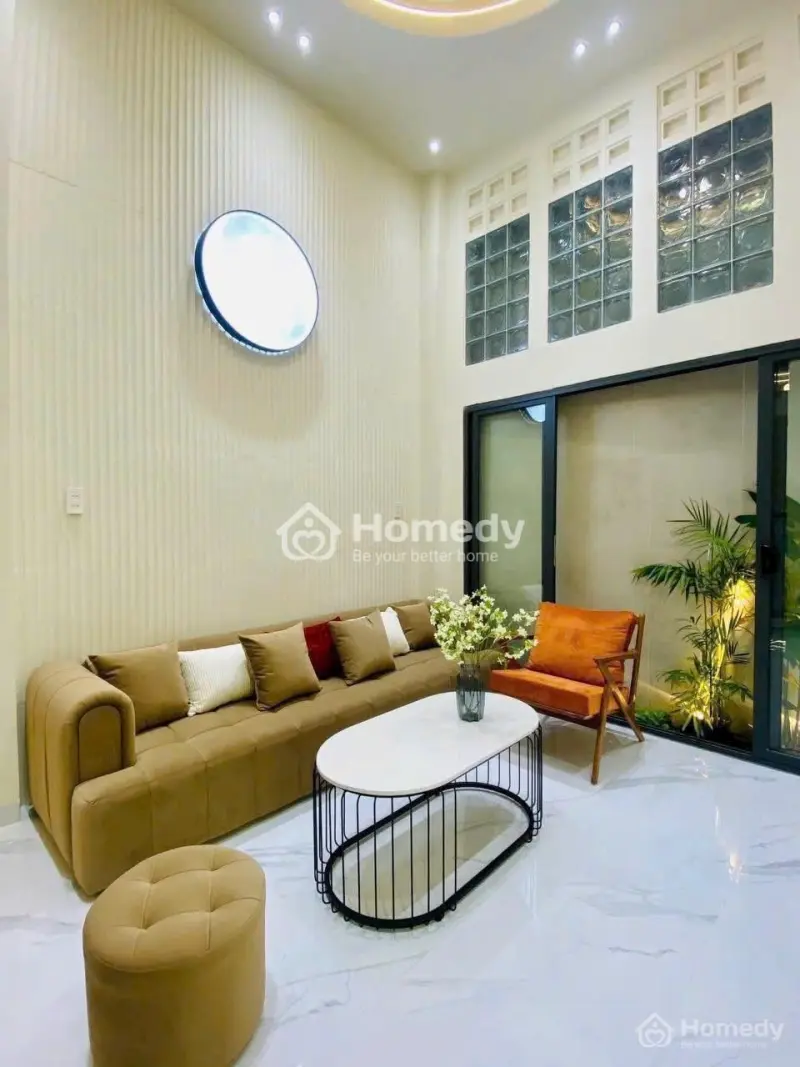 Nhà 55M2 Hẻm 6M Cmt8-Q10. Xây 3Tầng-4Pn,Gần Vòng Xoay Dân Chủ. Sổ Hoàn Công Gọi Gấp Em Nha Chỉ 3Tỷ6
