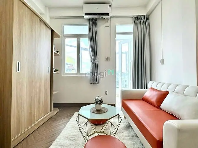 Cho Thuê Chdv 1Pn,Tách Bếp,Ban Công,Full Nt,An Ninh,Cho Nuôi Thú Cưng