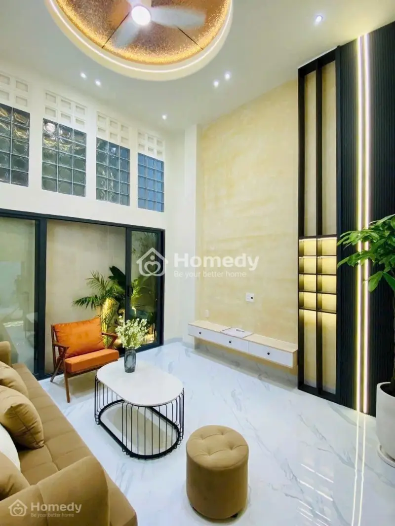 Nhà 55M2 Hẻm 6M Cmt8-Q10. Xây 3Tầng-4Pn,Gần Vòng Xoay Dân Chủ. Sổ Hoàn Công Gọi Gấp Em Nha Chỉ 3Tỷ6