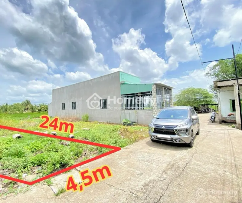 [ 880 Triệu ] Nền Thổ Cư _Dt 108M2, Đường Xe Hơi, Tại Kcn Thuận Đạo, Long Cang, Tây Ninh, Shr