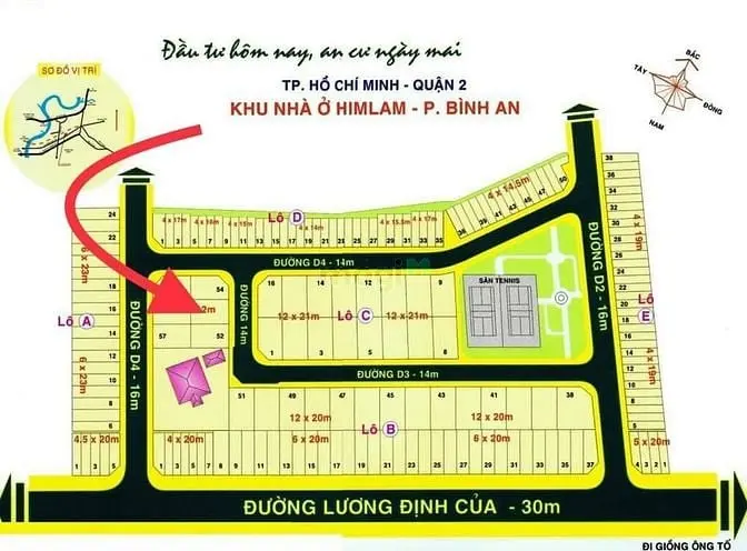 Em Nhi Bán Nền Biệt Thự Kdc Him Lam Lương Định Của 216M2 Giá 5X Tỷ Ạ