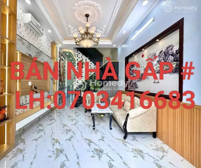 Bán Nhà Biệt Phủ(Shr)Nằm Giữa Lòng Khu Dân Cư -Chợ Bình Chánh-Tphcm