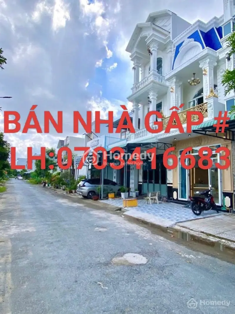 Bán Nhà Biệt Phủ(Shr)Nằm Giữa Lòng Khu Dân Cư -Chợ Bình Chánh-Tphcm