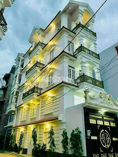 Nhà Góc 2 Mt Đường Số 14 Q6 (72M2) 5 Tầng
