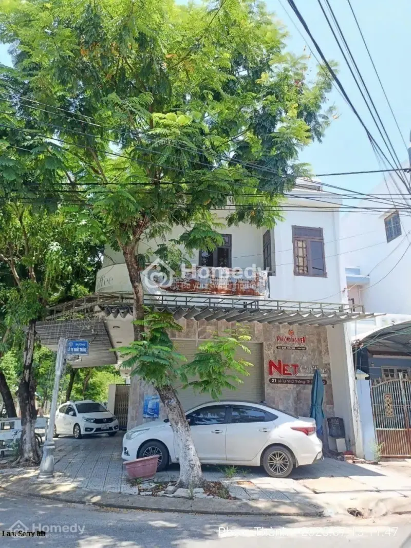 Chào Bán Nhà 2 Tầng Lô Góc Ngã 4 Số 21 Đường 7,5M Lê Tự Nhất Thống Và Đường 5,5M Hàm Trung 9.