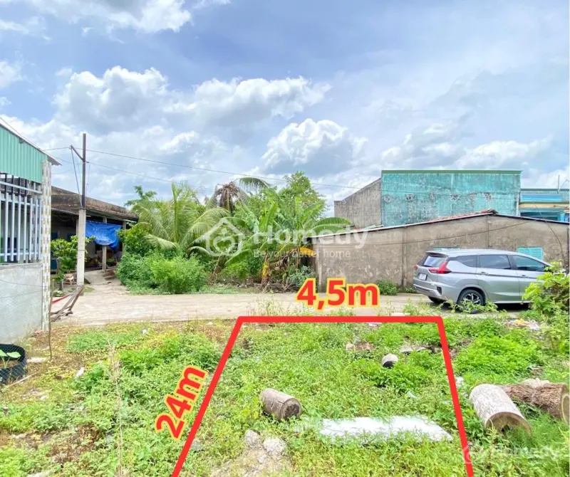 [ 880 Triệu ] Nền Thổ Cư _Dt 108M2, Đường Xe Hơi, Tại Kcn Thuận Đạo, Long Cang, Tây Ninh, Shr