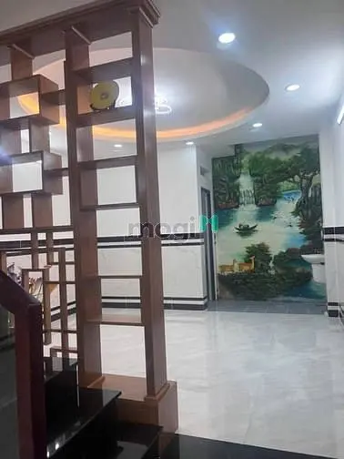 Bán Nhà 1 Trệt 3 Lầu Mt Ta 35 P.thới An Q12