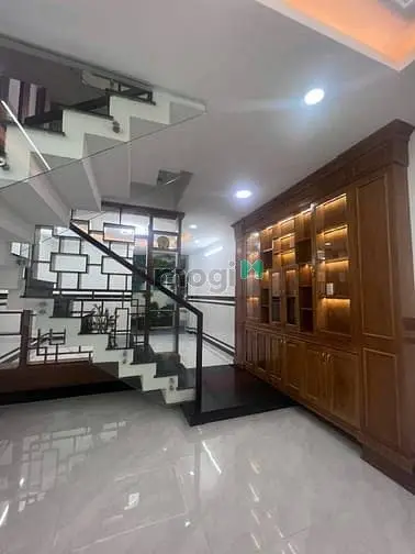 Bán Nhà 1 Trệt 3 Lầu Mt Ta 35 P.thới An Q12