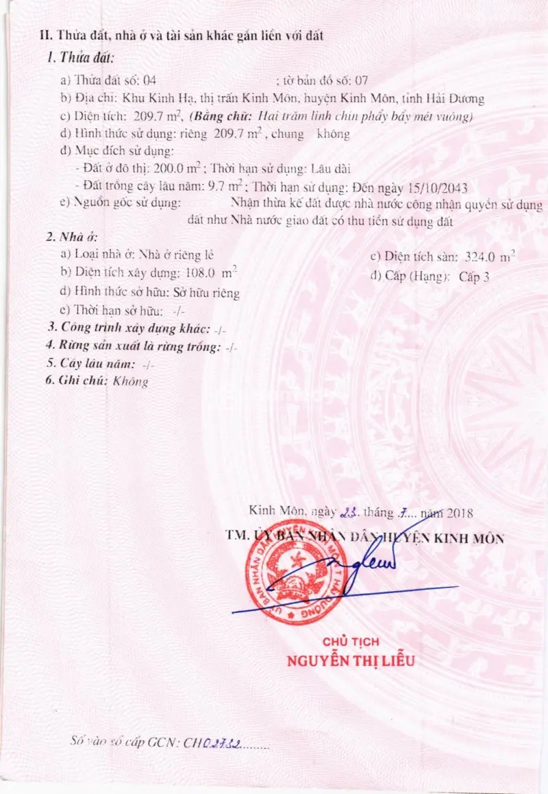 Ngân Hàng Quân Đội Bán Đấu Giá Thanh Lý Phát Mại Nhà Đất (Tài Sản Thế Chấp) Tại Hải Dương 4,813 Tỷ