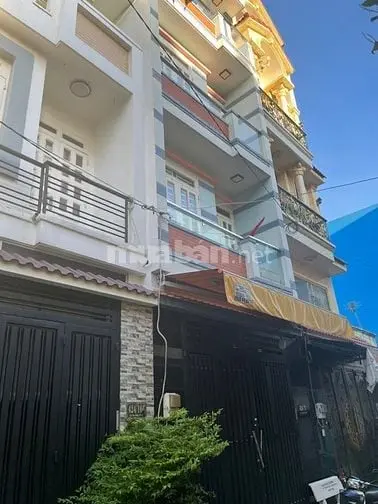 Nhà Bán 424/10 Lê Văn Qưới Dt: 4&12M, 3Lầu Đúc, Dtsd 180M2