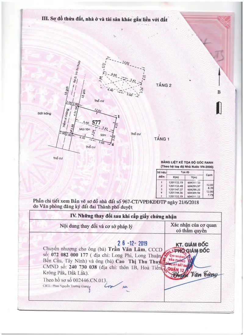 Chính Chủ Cần Bán! Nhà 6Pn An Phú Đông, Quận 12, Dt 97M2, Cách Ql1A 150M, Giá Tl