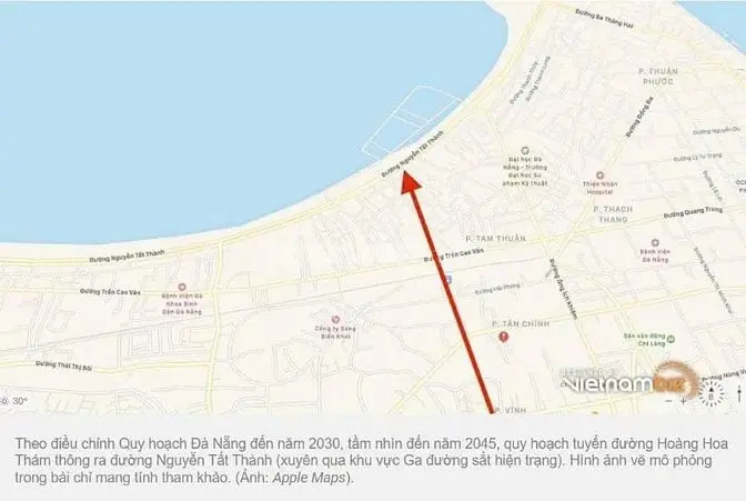 Bán Đất Kiệt Hoàng Hoa Thám, Thanh Khê, Đà Nẵng 148M2 Giá 8,X Tỷ