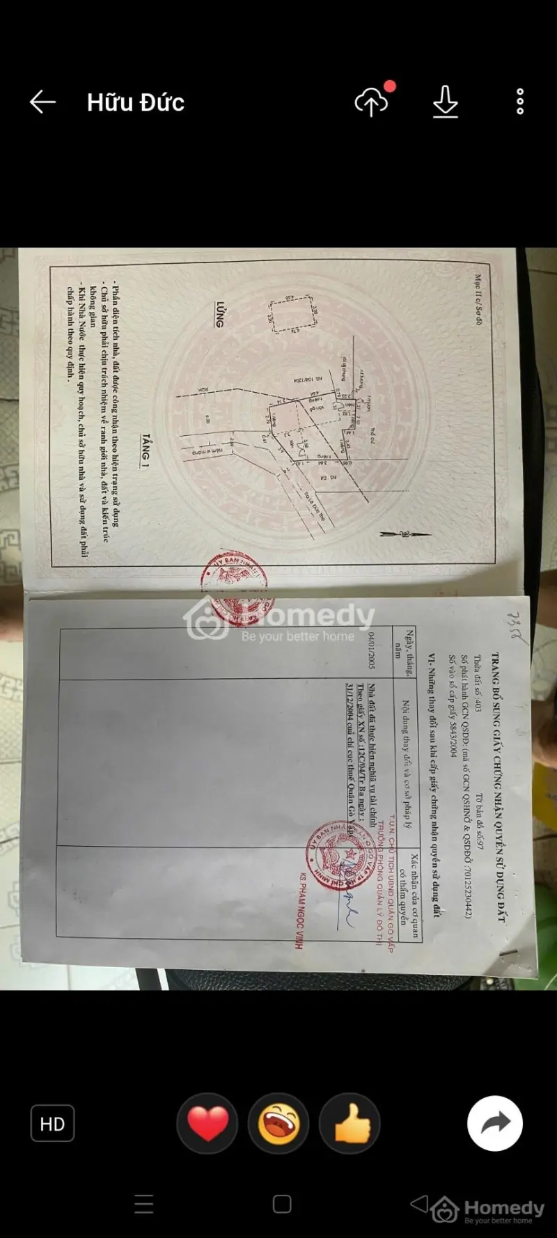 Cần Bán Căn Nhà Trên Đường Lê Đức Thọ Giá 5.2Tỷ Còn Tl