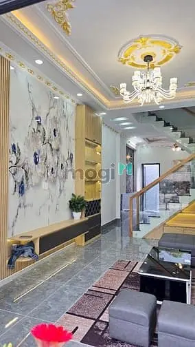 🌟Bán Nhà Phố Tân Cổ Điển 3 Tầng - Xe Hơi Vào Nhà - Đường 10M - Lò Lu