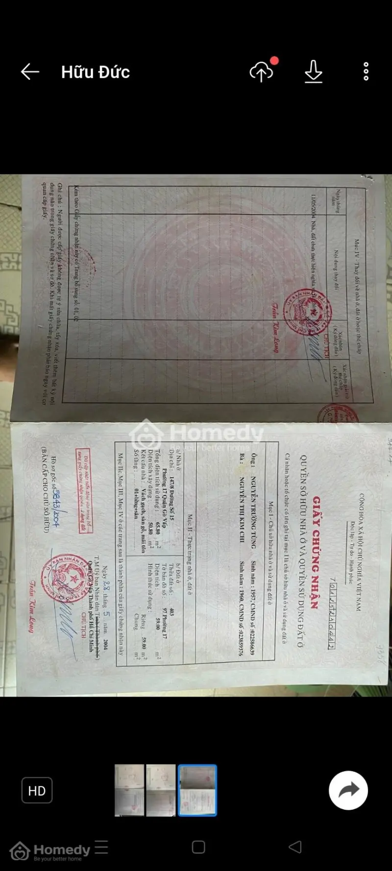 Cần Bán Căn Nhà Trên Đường Lê Đức Thọ Giá 5.2Tỷ Còn Tl