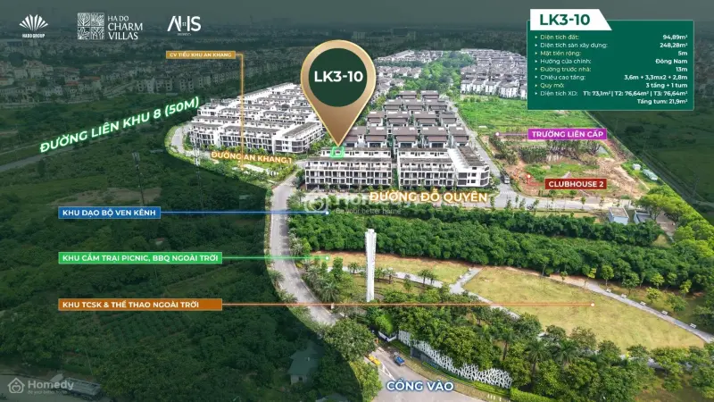 Liền Kề Lk3-10 Lựa Chọn Tối Ưu Cho Gia Đình Đa Thế Hệ Tại Hado Charm Villas