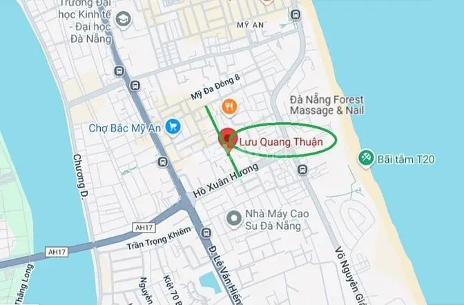 Bán Nhà 2 Tầng 2 Mặt Tiền Phường Mỹ An, Ngũ Hành Sơn – Giá 9,X Tỷ