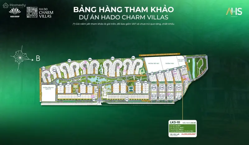 Liền Kề Lk3-10 Lựa Chọn Tối Ưu Cho Gia Đình Đa Thế Hệ Tại Hado Charm Villas