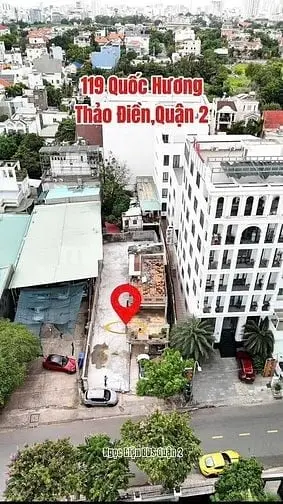 Bán Đất Mặt Tiền Đường Quốc Hương, P.thảo Điền, Quận 2 Cũ.