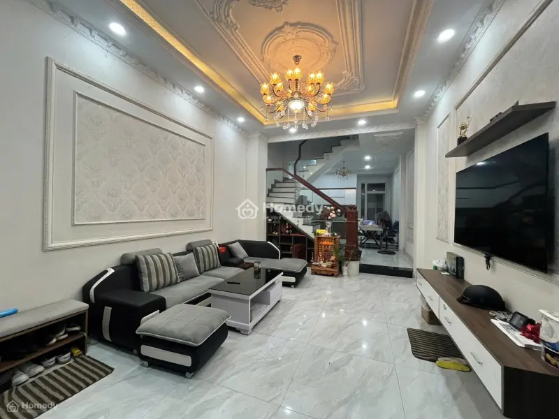 Nhà Phố Hiện Đại 4Pn 5Wc Kdc Sài Gòn Mới Cách Pmh 5 Phút