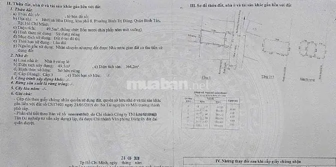 Bán Nhà Đường Tân Hòa Đông, Bình Trị Đông, Bình Tân
