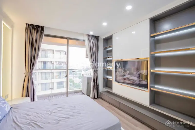 Chung Cư The Botanic, P2, Tb: 1Pn, Full Nội Thất, 45M2, 12Tr/Tháng