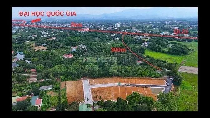 Bán 100M Đất Full Thổ Cư, Ngay Ql21, Gần Ngã Tư Lục Quân