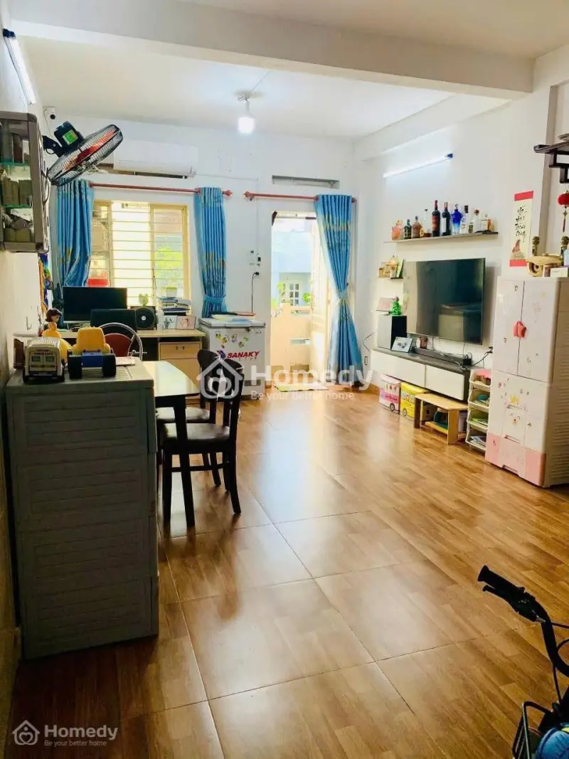 Chung Cư 590, Cmt8, Phường 11, Quận 3: 55M2,1P Ngủ, Nt, 7Tr/Th