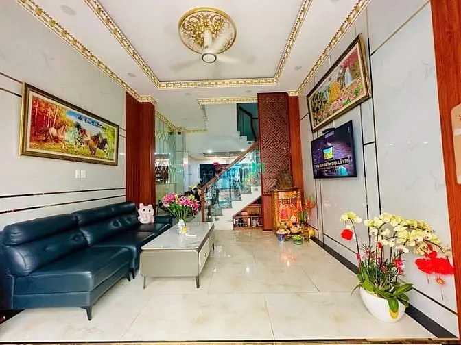 Nhà Phố 4 Tầng Mới Đẹp Hẻm 71 Đào Tông Nguyên Thị Trấn Nhà Bè. 6,3 Tỷ.