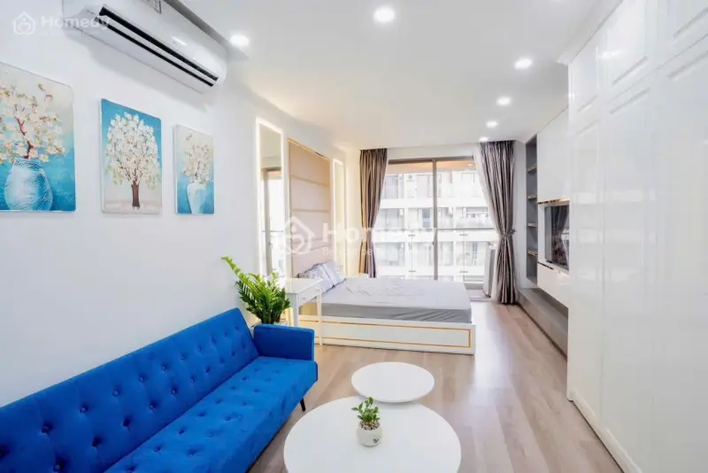 Chung Cư The Botanic, P2, Tb: 1Pn, Full Nội Thất, 45M2, 12Tr/Tháng
