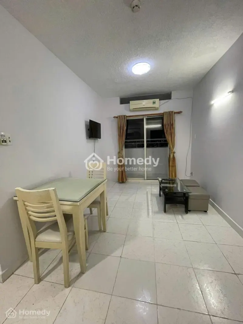 Chung Cư Tô Hiến Thành, P15, Q10: 52M2, 1Pn, Máy Lạnh, 7Tr/Tháng