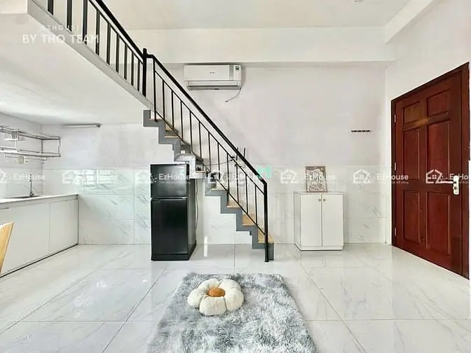 Căn Hộ Cho Thuê Có Gác Thoáng Sáng Ngay Khu Hoàng Hoa Thám