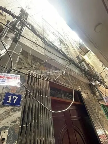 Bán Nhà Địa Chỉ: Số 17 Ngách 21/28 Ngõ Văn Hương, Đống Đa, Dt 45 M2X5T