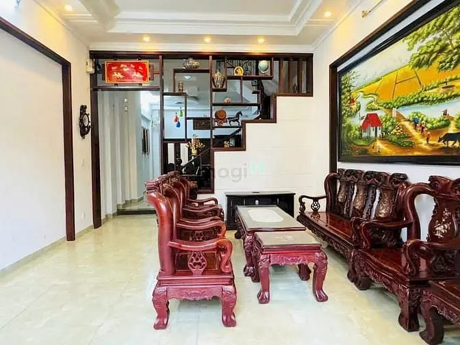 Nhà Mới Phạm Văn Chiêu 5X16Mtrệt.3Lầu.1Bếp.4Pngủ.4Wc.có Nthất.